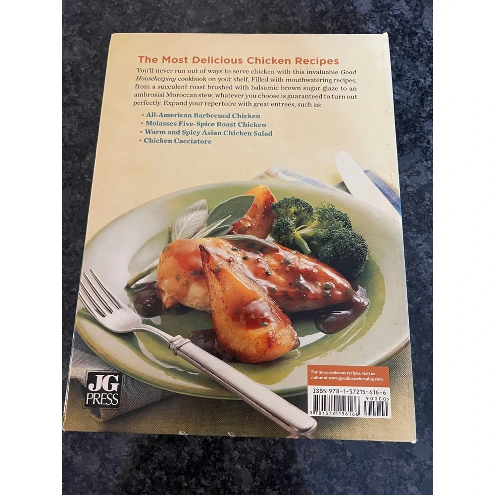 VTG‎ Good Housekeeping Best Chicken Dishes Cookbook Recipes Spiral Bound 2005